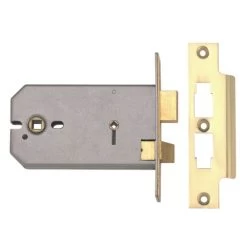 UNION 2026 Horizontal Mortice Bathroom Lock 152mm PL Bagged