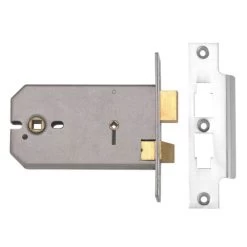 UNION 2026 Horizontal Mortice Bathroom Lock 152mm SC Bagged