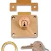 YALE 066S Cylinder Till Lock 22mm PB KD Bagged -Lock Promotion Store 105