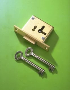 2 1/2'' Mortice Cupboard Lock 4 Lever 15