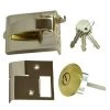 Ingersoll RA73 & SC73 Fire Escape Nightlatch 60mm PB Boxed