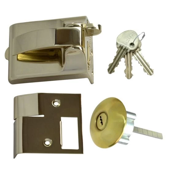 Ingersoll RA73 & SC73 Fire Escape Nightlatch 60mm PB Boxed 3 Ingersoll RA73 & SC73 Fire Escape Nightlatch 60mm PB Boxed