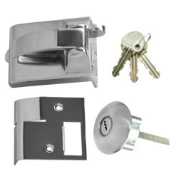 Ingersoll RA73 & SC73 Fire Escape Nightlatch 60mm SC Boxed
