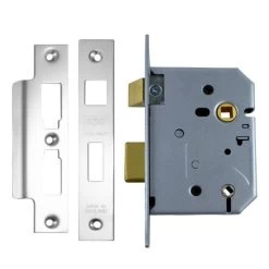 UNION 2226 Mortice Bathroom Lock 75mm SC Bagged