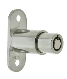 L&F 4362 RPT Sliding Door Lock - Plunger Type