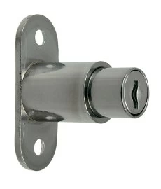 L&F 5862 Sliding Door Lock - Plunger Type