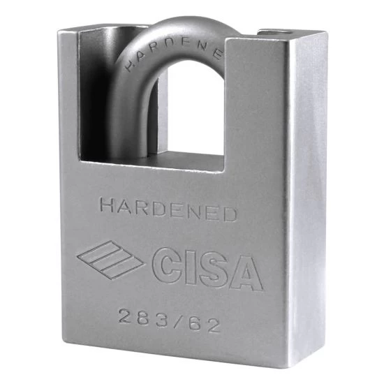 CISA 28050 & 28350 LIM Steel Closed Shackle Padlocks 62mm Boxed 3 CISA 28050 & 28350 LIM Steel Closed Shackle Padlocks 62mm Boxed