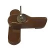 ASEC Locking Sash Stopper For Timber & GRP Doors / Windows Oak -Lock Promotion Store AS11386