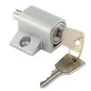 ASEC Patio Door & Window Lock Cylinder Silver -Lock Promotion Store AS11389