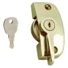 ASEC Window Pivot Lock Gold Locking Without Keep