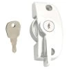 ASEC Window Pivot Lock White Locking Without Keep