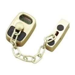 ASEC Door Chain With Fixing Kit Gold