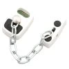 ASEC Door Chain With Fixing Kit White -Lock Promotion Store AS11645