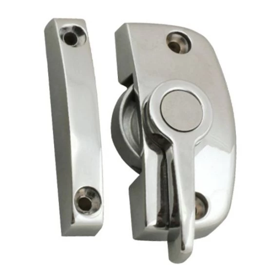 ASEC Window Pivot Lock Chrome Non-Locking With 11.5mm Keep 3 ASEC Window Pivot Lock Chrome Non-Locking With 11.5mm Keep