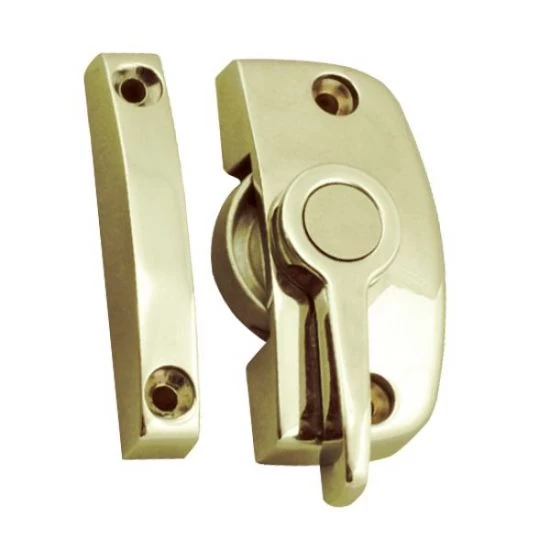 ASEC Window Pivot Lock Gold Non-Locking With 8.5mm Keep 3 ASEC Window Pivot Lock Gold Non-Locking With 8.5mm Keep