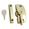 ASEC Window Pivot Lock Gold Locking With 8.5mm Keep -Lock Promotion Store AS11682