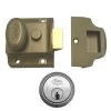 ASEC Traditional Non-Deadlocking Nightlatch 40mm GRN With SC Cylinder Boxed -Lock Promotion Store AS1206