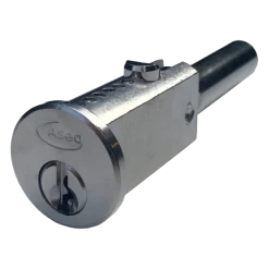 Asec Round Faced Bullet Lock SC KD