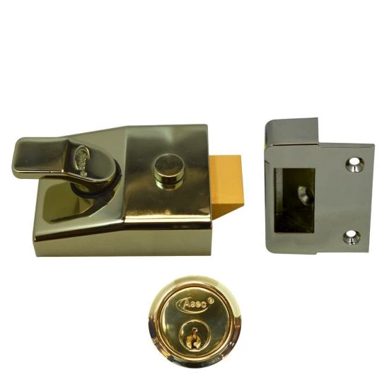 ASEC AS15 & AS19 Deadlocking Nightlatch 60mm BLUX - PB Visi 3 ASEC AS15 & AS19 Deadlocking Nightlatch 60mm BLUX - PB Visi