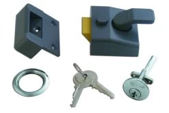 ASEC AS14 & AS18 Non-Deadlocking Nightlatch 40mm DMG Case - SC Cyl Visi