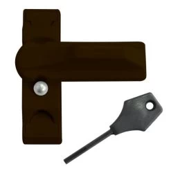 ASEC Sash Stopper BRN Locking