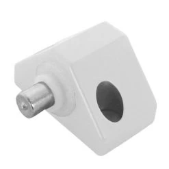 ASEC Patio Push Lock WH Visi