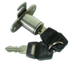 ASEC Twin Flange Fix Furniture Pedestal Hook Cam Lock Pedestal Lock