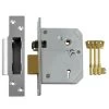 UNION C-Series 3K74E BS 5 Lever Sashlock 80mm SC KD Boxed