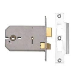 UNION 2026 Horizontal Mortice Bathroom Lock 127mm SC Bagged