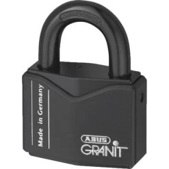 ABUS 37 Series Granit `Plus` Mechanism Solid Steel Rekeyable Open Shackle Padlock 63mm KD 37RK/55 Boxed