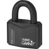 ABUS 37 Series Granit `Plus` Mechanism Solid Steel Rekeyable Open Shackle Padlock 77mm KD 37RK/70 Visi