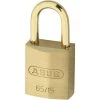 ABUS 65 Series Brass Open Shackle Padlock 16mm KA (151) 65/15 Boxed -Lock Promotion Store L19132