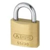 ABUS 55 Series Brass Open Shackle Padlock 29mm KD 55/30 Visi -Lock Promotion Store L19514
