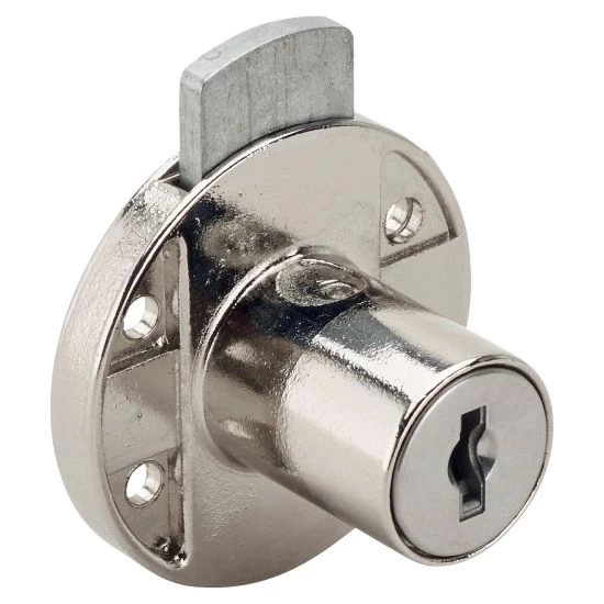 RONIS 18600 Round Drawer Furniture Lock 22mm NP KD Under “SM” MK Series 3 RONIS 18600 Round Drawer Furniture Lock 22mm NP KD Under “SM” MK Series