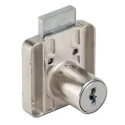 RONIS 4500 Square Drawer Furniture Lock 22mm NP KA Under “SM” MK Series