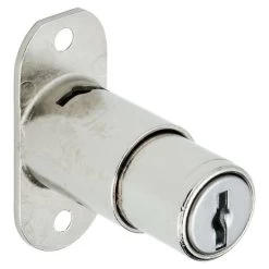 RONIS 18810 Flange Fix Furniture Push Lock 23.5mm CP KA Under “SM” MK Series