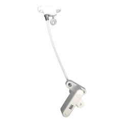 MODERN Burglar Avoider Sash Blocker And Cable Restrictor With Alarm White