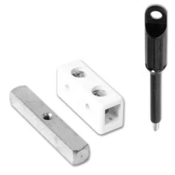 Ingersoll FM68K Window Lock - Metal WH 1 Lock + 1 Key Visi